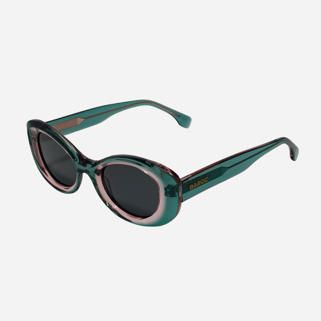Oval Rose Aqua
