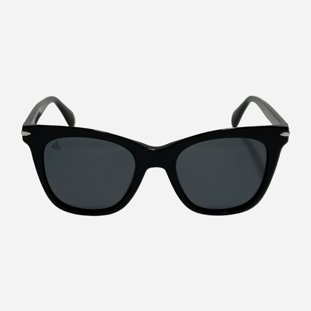 Round Vintage Classic Black
