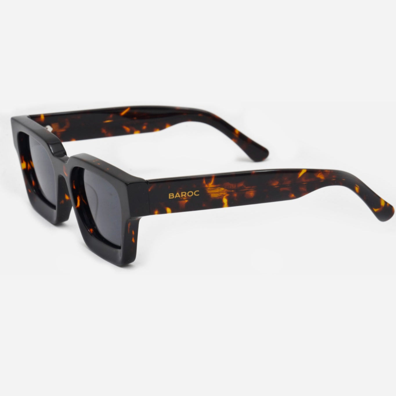 B- Square Acetate Elegant Print