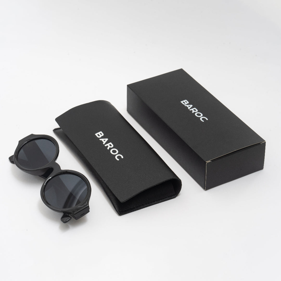 Round Candy Color All Black