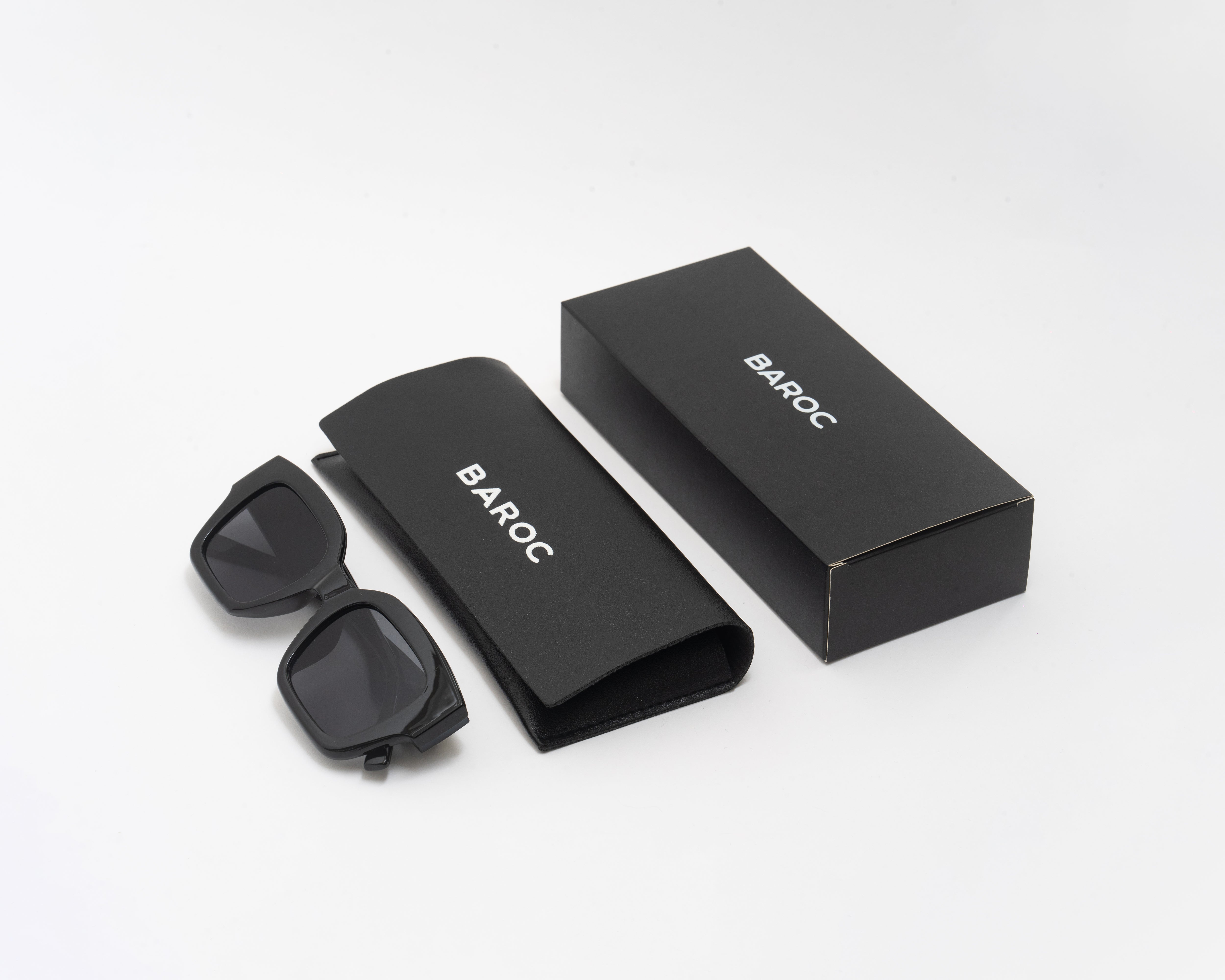 Rectangle Retro Classic Black