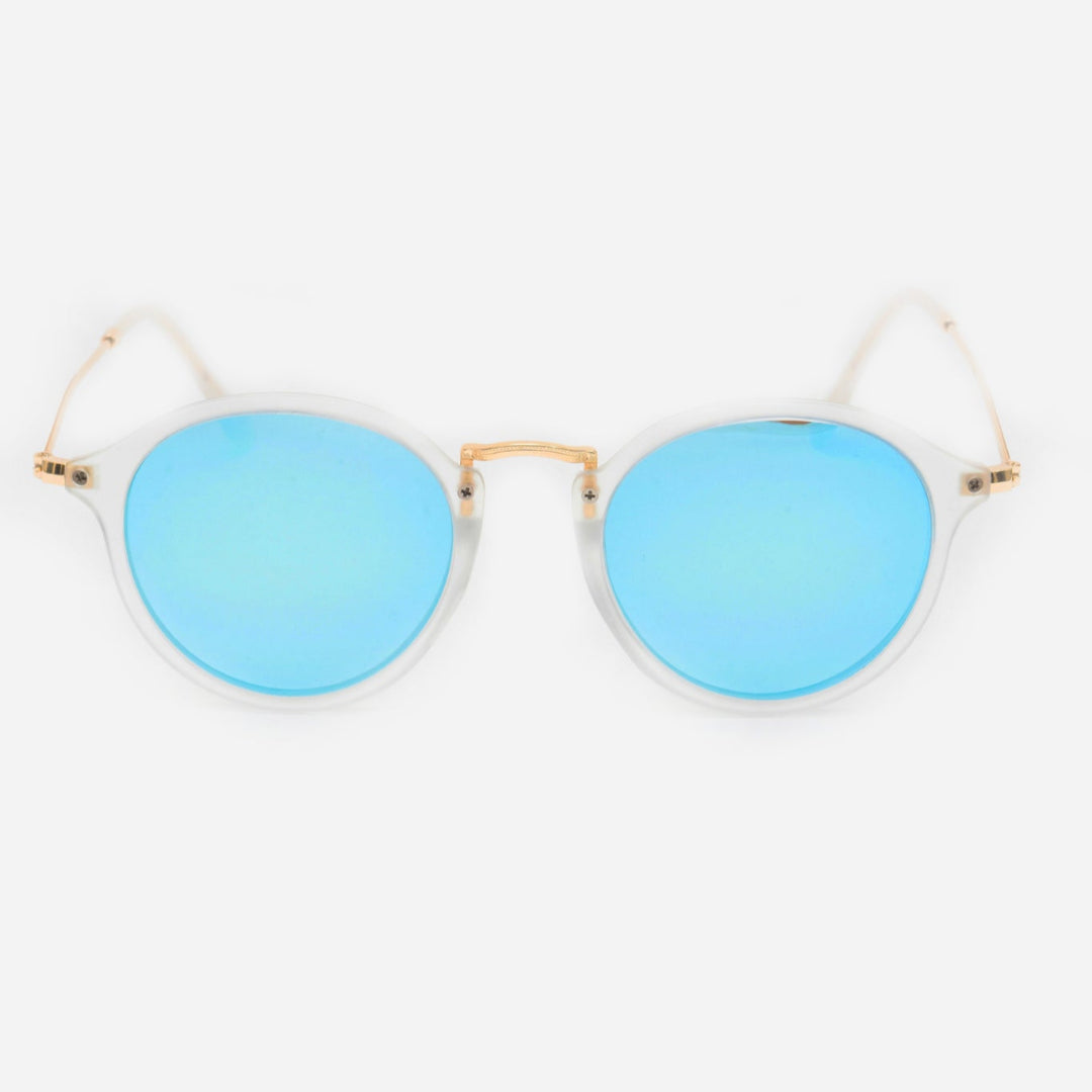 Classic Lunettes-Soleil White & Blue