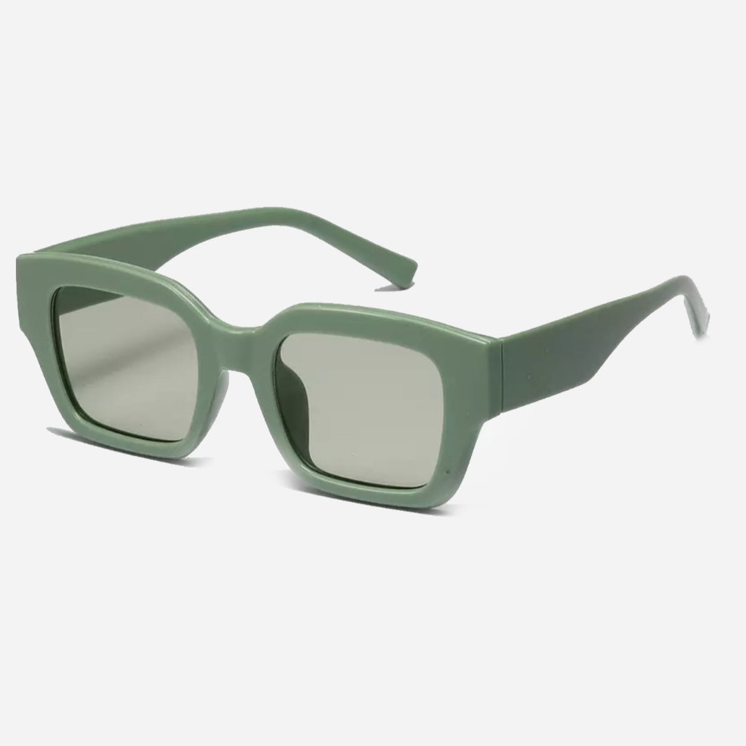 Rectangle Retro Green