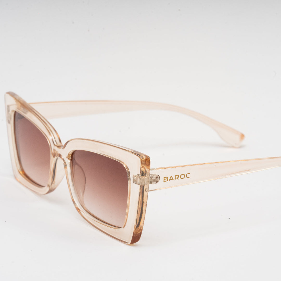 Cat Eyes Transparent Brown