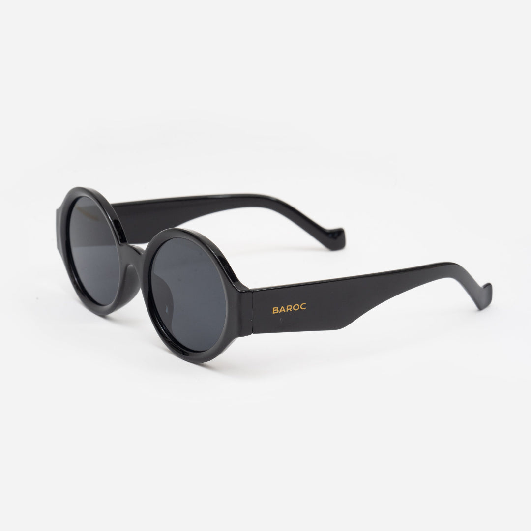 Round Candy Color All Black