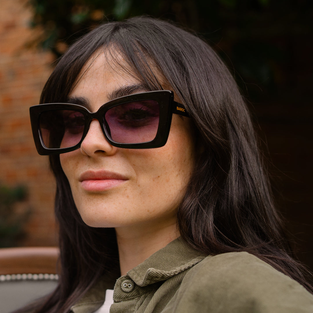 Cat Eyes Classic Black Purple